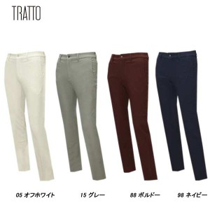 トラット TRATTO メンズ 秋冬 起毛ピケ ストレッチパンツ