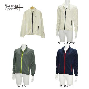 Camicia Sportiva + カミーチャ スポルティーバプラス 春秋 撥水 ストレッチ タフタブルゾン