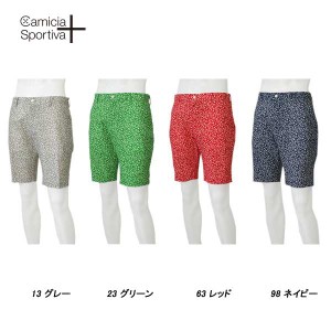 Camicia Sportiva + カミーチャ スポルティーバプラス 春夏 フラワープリント ショートパンツ