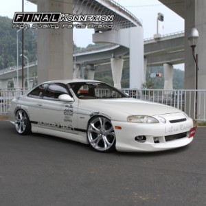 【ZERO】 FRP製 エアロ3点キット TOYOTA JZZ30 ソアラ 後期専用 未塗装品 フロント/サイド/リア 【PGFK-G11-ZRS303S】 エアロ 社外部品 