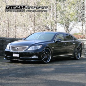 【F-04】 FRP製 リアディフューザー LEXUS 40系 LS460/LS600h 前期専用 未塗装品 【PGFK-S07-F446RZP】 エアロ 社外部品 ファイナルコネ