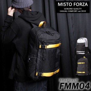 【LOWARD - ロワード - 】【Misto Forza(ミストフォルツァ)】【FMM04】スクエアリュック メンズ バッグ ボディバッグ ナイロン 撥水 防水