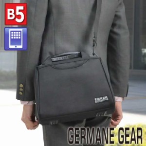 【平野鞄】【GERMANE GEAR(ジャーメインギア)】中国製★B5収納可能ショルダーバッグ【KBN33750】ビジネスバッグ メンズ 横型 大開き 出勤