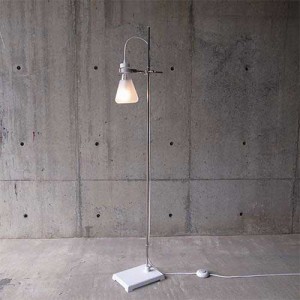 【abode（アボード）】FLASK - Floor Lamp フロアランプ おしゃれ ガラス 天井照明 LED 照明器具 designer キッチン 階段 寝室 食卓 玄関