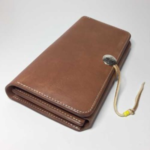 【完全受注生産】【Koudlka Leather(クーデルカ レザー)】【w-5a】バイカーズウォレット 長財布  本革 ゴローズ 元職人 goros 継承