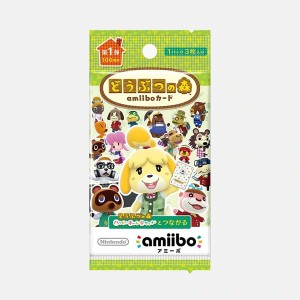 【5パック】Nintendo どうぶつの森amiiboカード 第１弾 