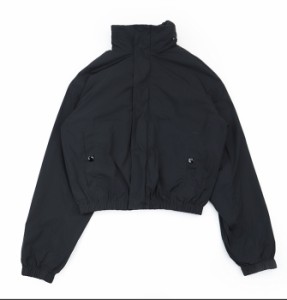 ボッテガヴェネタ 647411-V0F10 Technical Jacket テクニカル ジップアップ ジャケット ブルゾン フード内蔵 レディース サイズ 44 ブラ