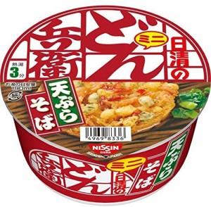 【Go In Eat】日清食品 どん兵衛 天ぷらそばミニ [東] 46g×12個