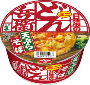 【Go In Eat】日清食品 どん兵衛 天ぷらそばミニ [西] 46g×6個