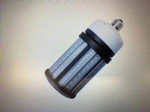 【Go To LED】LEDコーン型ライト(電源外付け）　100V-240V  45W 5850lm 2700K〜6500K