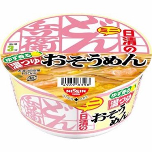 【Go In Eat】日清食品 どん兵衛温つゆおそうめんミニ 35g　io