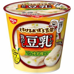 【Go In Eat】日清食品 日清 とろけるおぼろ豆腐 旨だし豆乳スープ 17g　io