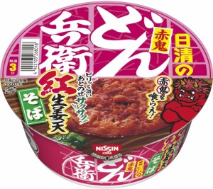 【Go In Eat】日清食品 日清のどん兵衛 紅生姜天そば カップ麺 92g 