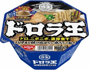 【Go In Eat】日清食品 日清ドロラ王 ドロ、ニボニボ、濃厚煮干 カップ麺 119g  【賞味期限　2024/6/18】