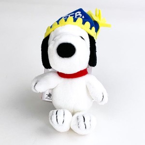 スヌーピー 2月バースデー マスコット ブルー ぬいぐるみ PEANUTS SNOOPY(PWD)