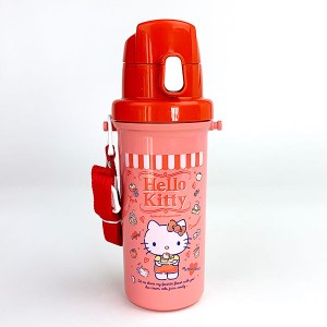 サンリオ キティ Hello Kitty ハローキティ アップル 直飲み水筒 ランチ キッチン 食器 水筒 ボトル 直飲み グッズ