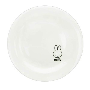 ミッフィー ケーキプレート (お皿/プレート) シンプルフェイス ホワイト miffy 日本製 キッチン用品