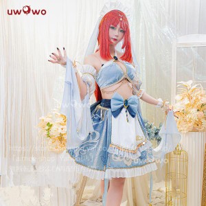 Uwowo製品】120日目安　原神  コスプレ  ニィロウ　メイド服  ハロワイン  Nilou　同人服※ウィッグ追加可