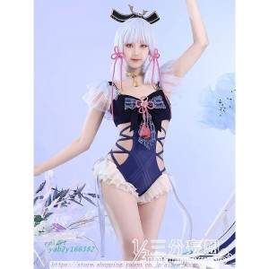 三分妄想1/3Delusion】 原神 cos 神里綾華 コスプレ衣装 水着 同人 衣装 ※ウィッグ 追加可