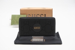 ☆安心の3大保証☆ Aランク ≪GUCCI グッチ/ラウンドファスナー長財布≫ 625576 Gucci Off The Grid ジップアラウンドウォレット ブラッ