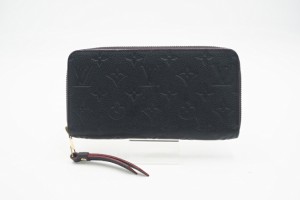 ☆安心の3大保証☆ Bランク ≪LOUIS VUITTON ルイ ヴィトン/ジッピーウォレット≫ M62121 モノグラム アンプラント マリーヌルージュ ネ