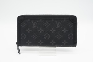 ☆安心の3大保証☆ Aランク ≪LOUIS VUITTON ルイ ヴィトン/ ジッピー ウォレット≫ M80558 モノグラム エクリプス トランク ブラック グ