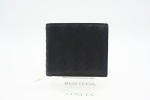 ☆安心の3大保証☆ Bランク ≪BOTTEGA VENETA ボッテガ ヴェネタ/二つ折り財布≫ 749412 イントレチャート コインパース付き二つ折りウォ