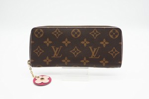 ☆安心の3大保証☆ ABランク ≪LOUIS VUITTON ルイ ヴィトン/ジッピーウォレット≫ M68314 モノグラム ポルトフォイユ クレマンス フラワ