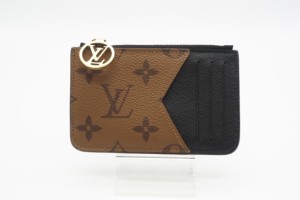 ☆安心の3大保証☆ Aランク ≪LOUIS VUITTON ルイ ヴィトン/コインケース≫ M81882 モノグラム リバース ポルト カルト ロミー ブラウン 