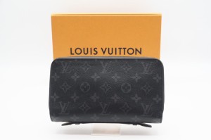 ☆安心の3大保証☆ Bランク ≪LOUIS VUITTON ルイ ヴィトン/トラベルケース≫ M61698 モノグラム エクリプス ジッピーXL ブラック グレー