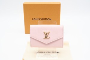 ☆安心の3大保証☆ ABランク ≪LOUIS VUITTON ルイ ヴィトン/三つ折り財布≫ M81232 ポルトフォイユ ロックミ二 パステルピンク ピンク 