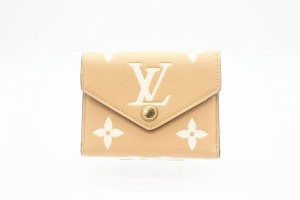 ☆安心の3大保証☆ Aランク ≪LOUIS VUITTON ルイ ヴィトン/三つ折り財布≫ M81459 アンプラント バイカラー ポルトフォイユ ヴィクトリ