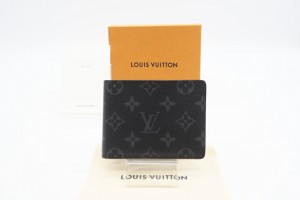 ☆安心の3大保証☆ Bランク ≪LOUIS VUITTON ルイ ヴィトン/二つ折り財布≫ M61695 モノグラム エクリプス ポルトフォイユ ミュルティプ