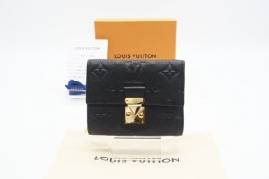 ☆安心の3大保証☆ ABランク ≪LOUIS VUITTON ルイ ヴィトン/三つ折り財布≫ M80880 モノグラム アンプラント ポルトフォイユ メティス 