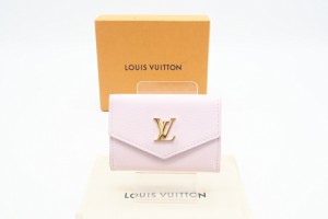 ☆安心の3大保証☆ ABランク ≪LOUIS VUITTON ルイ ヴィトン/三つ折り財布≫ M67859 ポルトフォイユ ロックミ二 ピンク ゴールド 送料無