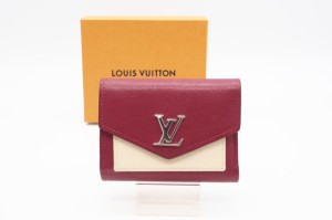 ☆安心の3大保証☆ Bランク ≪LOUIS VUITTON ルイ ヴィトン/三つ折り財布≫ M63811 マイロックミーコンパクト リドゥヴァン エタン クレ