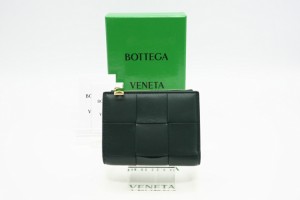 ☆安心の3大保証☆ Aランク ≪BOTTEGA VENETA ボッテガ ヴェネタ/二つ折り財布≫ 742698 スモール カセット 二つ折りファスナーウォレッ