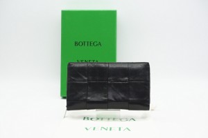 ☆安心の3大保証☆ ABランク ≪BOTTEGA VENETA ボッテガ ヴェネタ/ラウンドファスナー長財布≫ 651368 カセット ジップアラウンド ウォレ