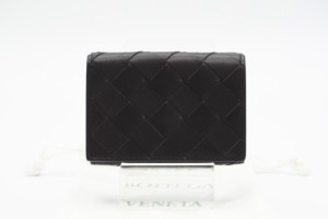 ☆安心の3大保証☆ Aランク ≪BOTTEGA VENETA ボッテガ ヴェネタ/三つ折り財布≫ 667036 イントレチャート タイニー 三つ折りウォレット 