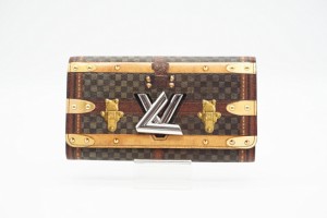 ☆安心の3大保証☆ ABランク ≪LOUIS VUITTON ルイ ヴィトン/二つ折り長財布≫ M63778 トランスフォームドダミエ ポルトフォイユ ツイス