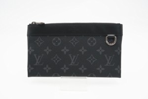 ☆安心の3大保証☆ Aランク ≪LOUIS VUITTON ルイ ヴィトン/ポーチ≫ M44323 モノグラム エクリプス ポシェット ディスカバリーPM ブラッ