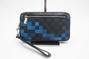 ☆安心の3大保証☆ ABランク ≪LOUIS VUITTON ルイ ヴィトン/セカンドバッグ≫ N60196 グラフィット ピクセル アルファクラッチ ブラック