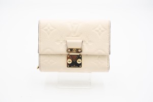 ☆安心の3大保証☆ ABランク ≪LOUIS VUITTON ルイ ヴィトン/二つ折り財布≫ M81071 アンプラント ポルトフォイユ メティス コンパクト 