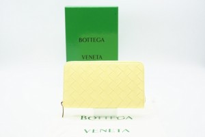 ☆安心の3大保証☆ Aランク ≪BOTTEGA VENETA ボッテガ ヴェネタ /ラウンドファスナー長財布≫ 608053 イントレチャート ジップアラウン