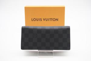☆安心の3大保証☆ ABランク ≪LOUIS VUITTON ルイ ヴィトン/二つ折り長財布≫ N62665 ダミエ グラフィット ポルトフォイユ ブラザ ブラ