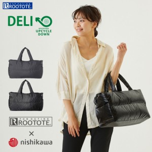 ミニトート6884 ルートート/【2021新作】FE.デリBOX.アップサイクル-A (全3種) ROOTOTE x NISHIKAWA コラボレーション アップサイクルダ