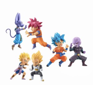 3月予約【DB超 WCF ワーコレ BATTLE OF SAIYANS 6種セット】ドラゴンボール超 ワールドコレクタブルフィギュア BATTLE OF SAIYANS vol.5 