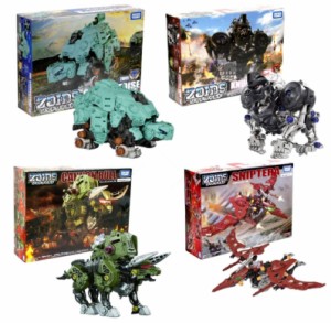 【ZOIDS-A】ZOIDS ゾイドワイルド 4種セット ZW26 キャノンブル ZW29 スナイプテラ ZW10 ナックルコング ZW05 ガノンタス 福袋