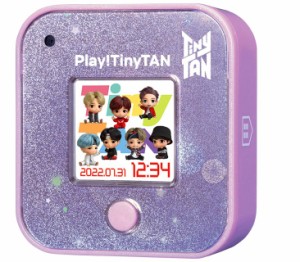 【BTS トイカメラ】Play! TinyTAN_フルカラーLCDのミニカメラ付デジタル時計