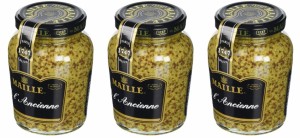 訳あり 賞味期限24年4月30日【粒マスタード 3個セット】MAILLE(マイユ) 種入りマスタード 210g